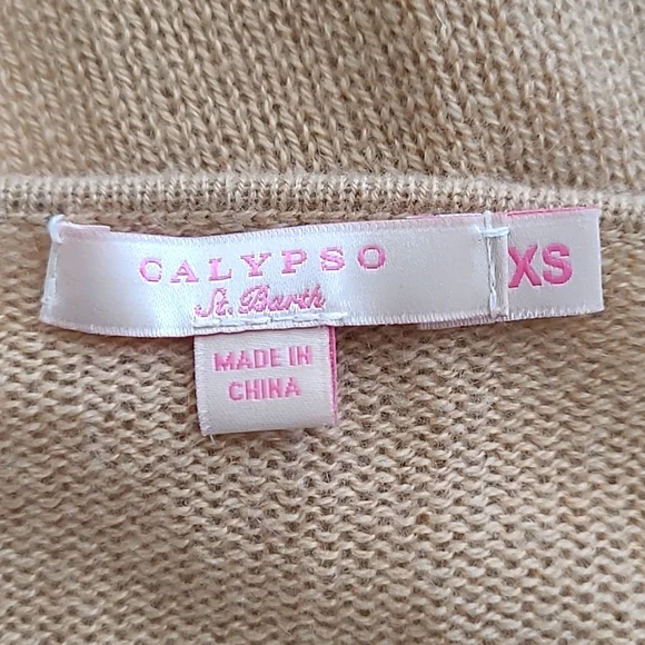 Calypso St Barths Cashmere Wrap Cardigan - Picture 9 of 13